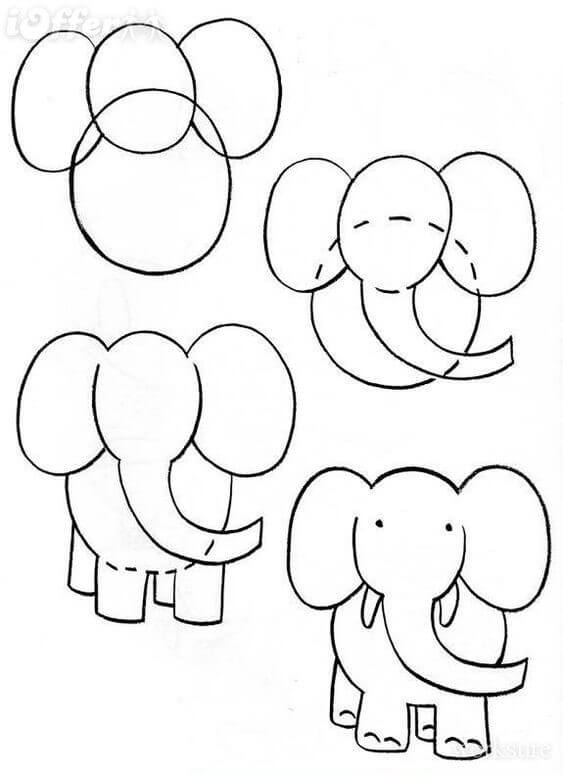 Elefantti idea (12) piirustus