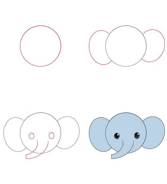 Elefantti idea (22) piirustus
