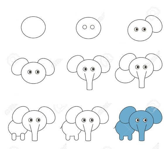 Elefantti idea (36) piirustus