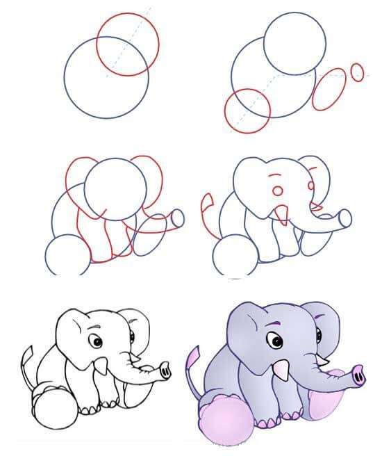 Elefantti idea (37) piirustus