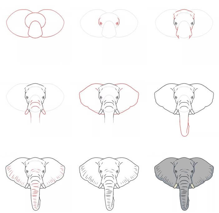 Elefantti idea (68) piirustus