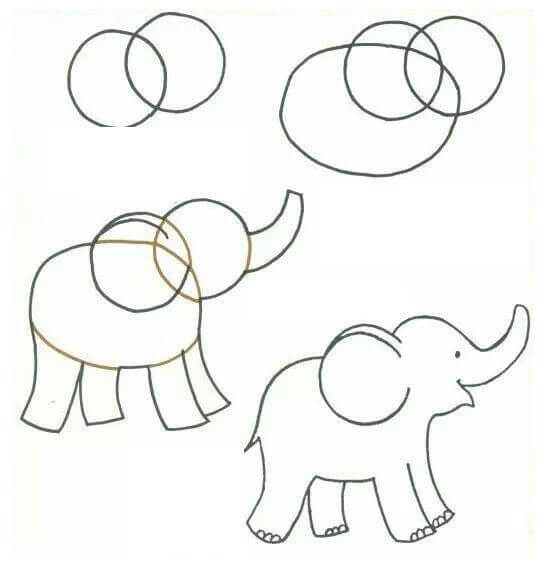 Elefantti idea (8) piirustus
