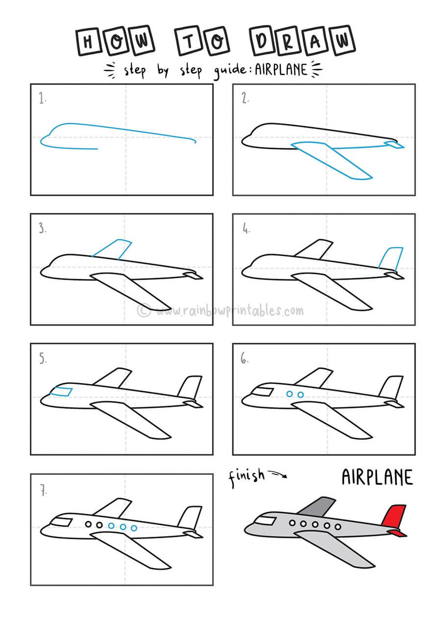 Lentokone-idea 11 piirustus
