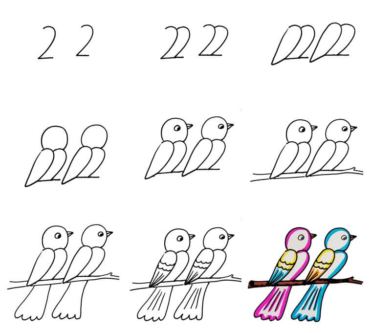Lintu idea (40) piirustus