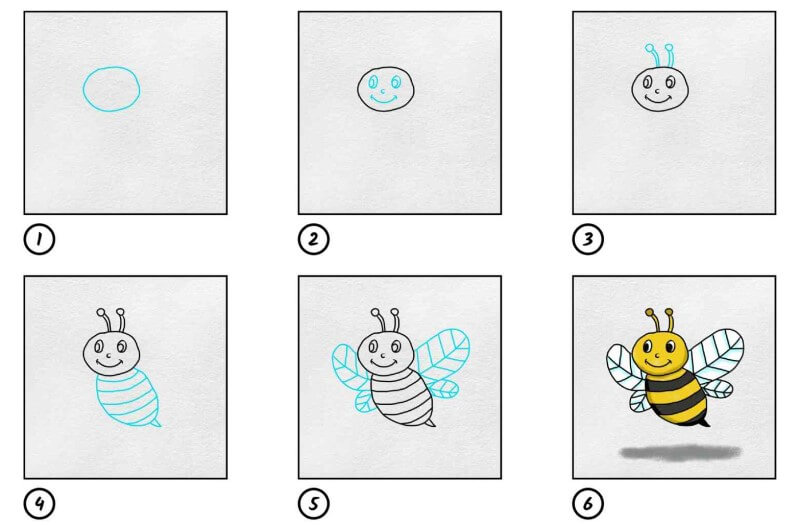 Mehiläinen idea 19 piirustus