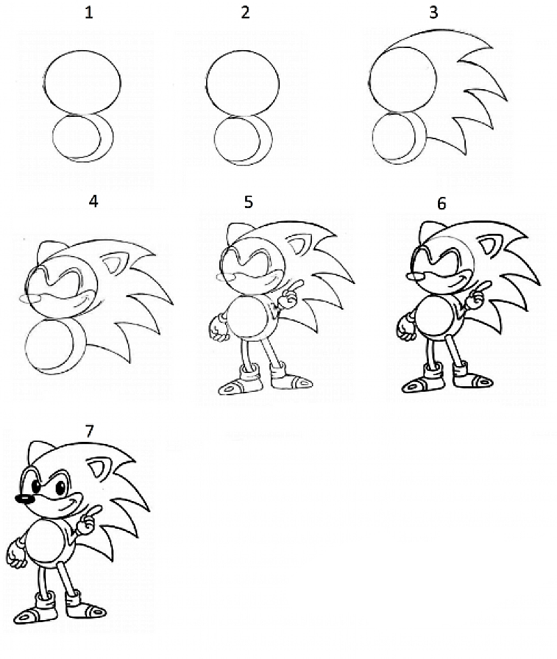 Sonic Idea 7 piirustus