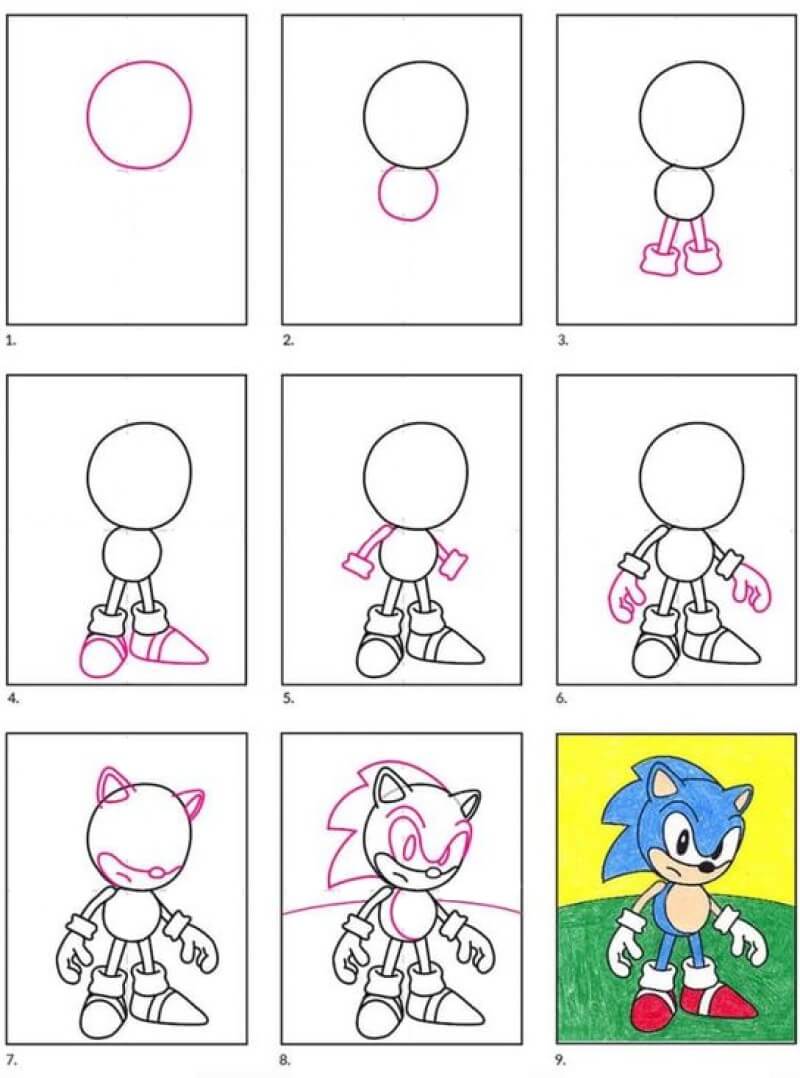 Sonic Idea 9 piirustus