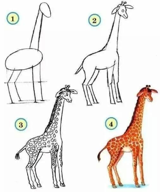 Kirahvi idea 3 piirustus