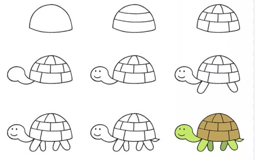 Turtle idea 1 piirustus