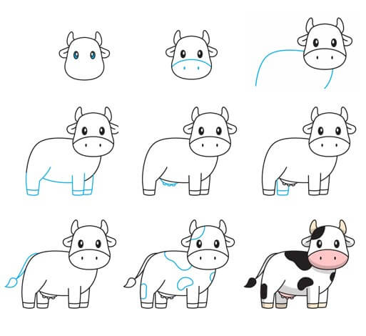 Lehmän idea (11) piirustus