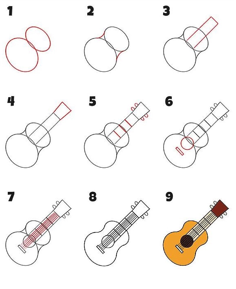 Guitar ideas 15 piirustus