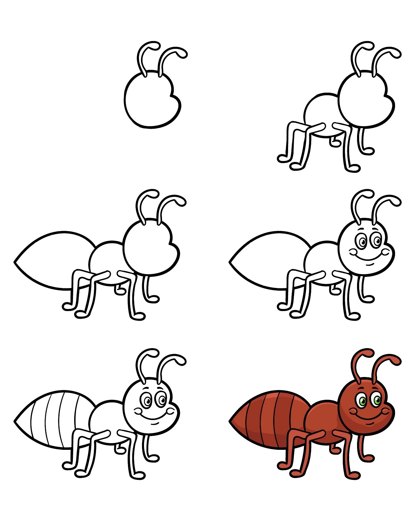 Muurahainen idea 5 piirustus