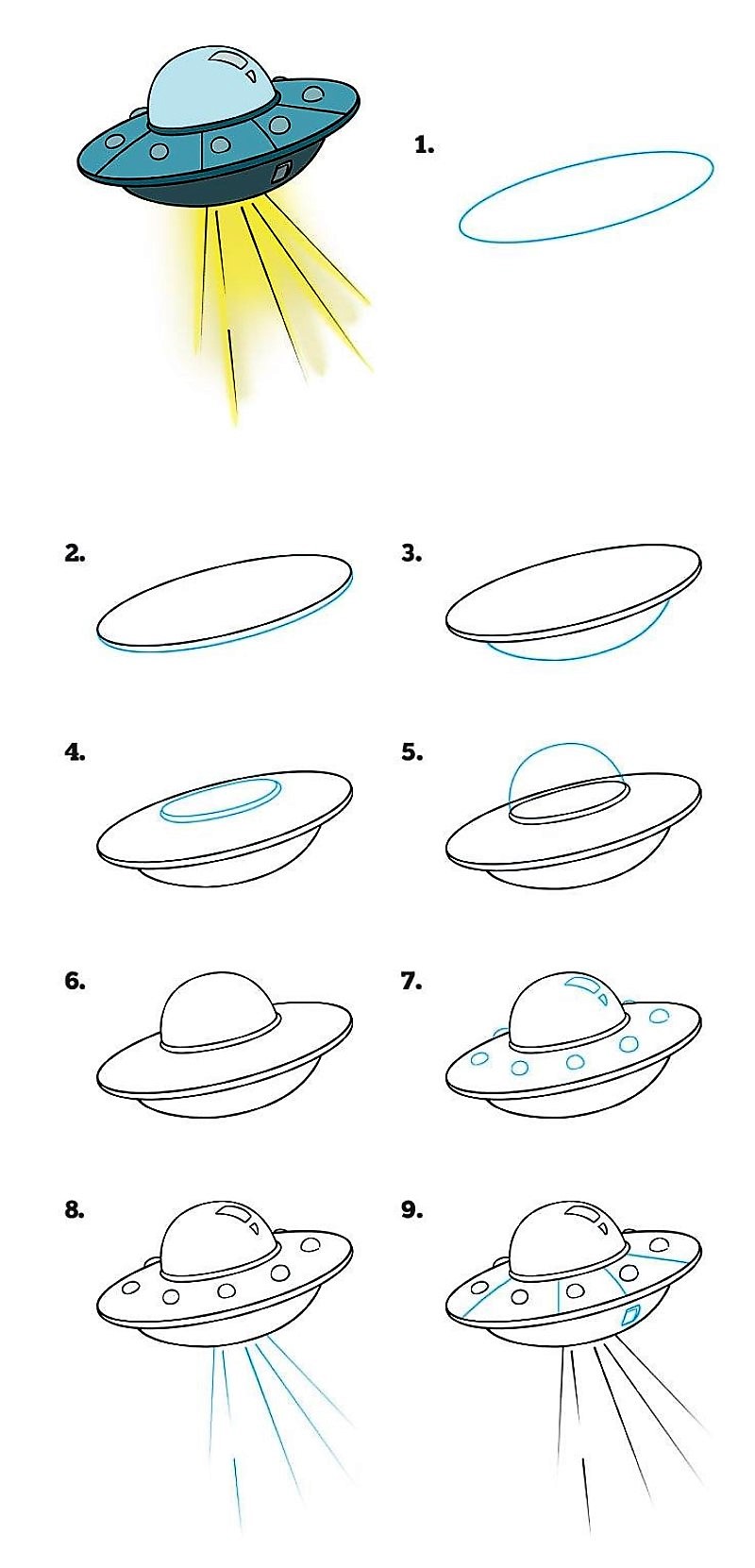 UFO idea 10 piirustus