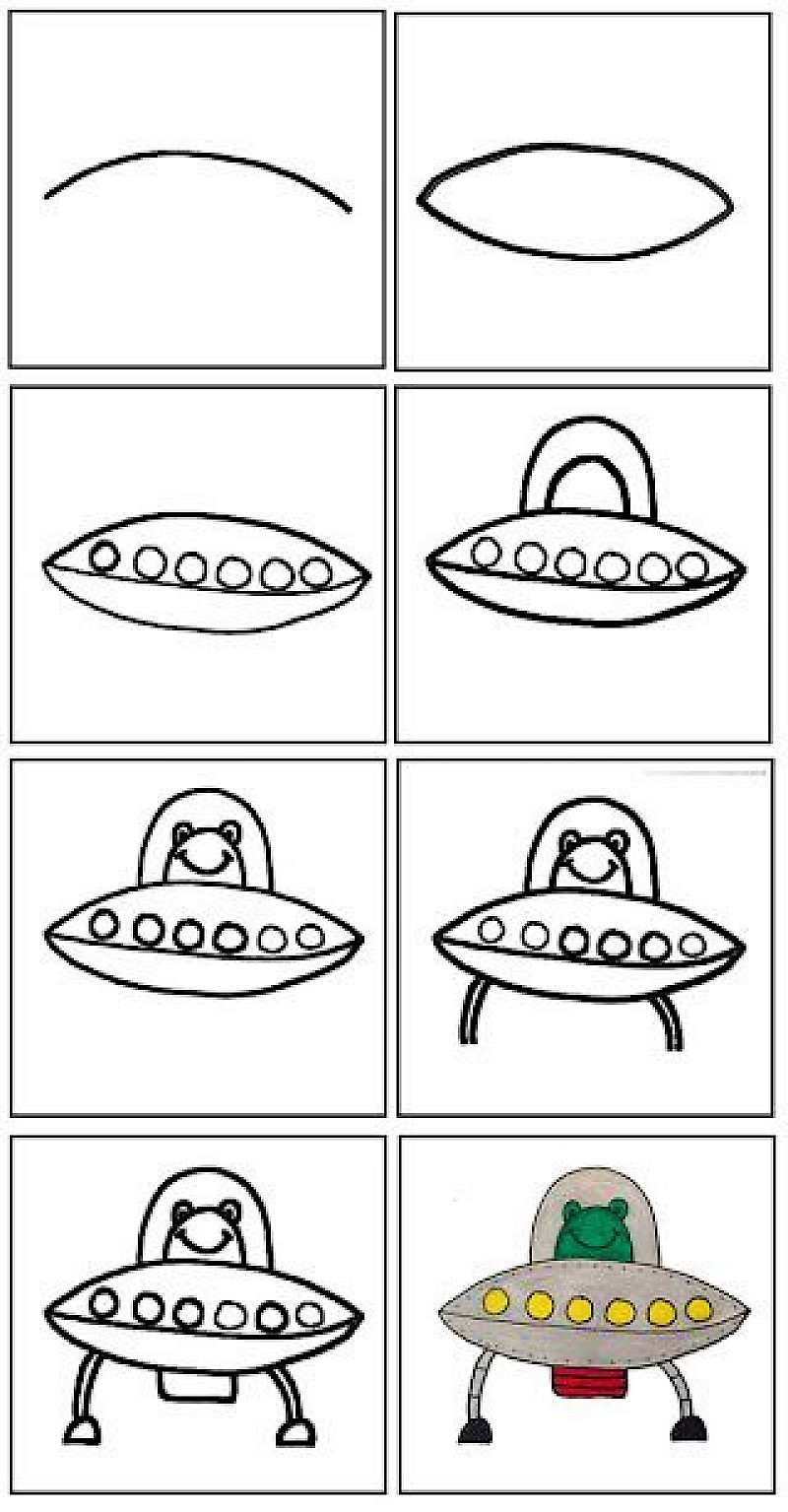 UFO idea 12 piirustus