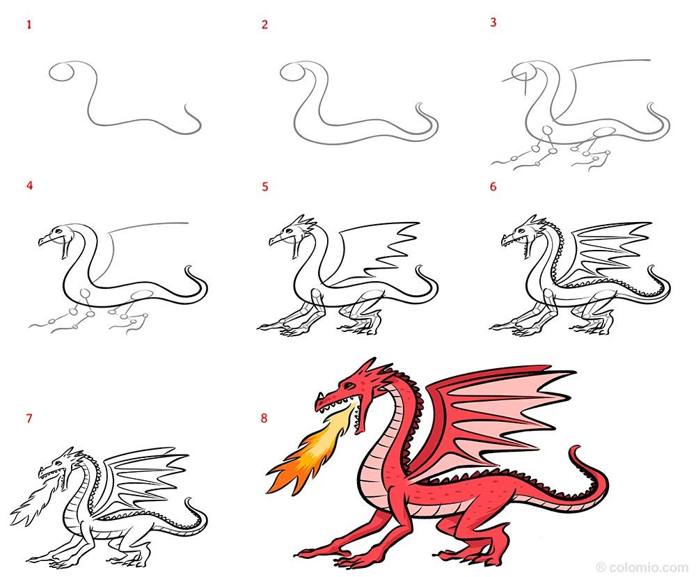 Dragon Ideat 3 piirustus