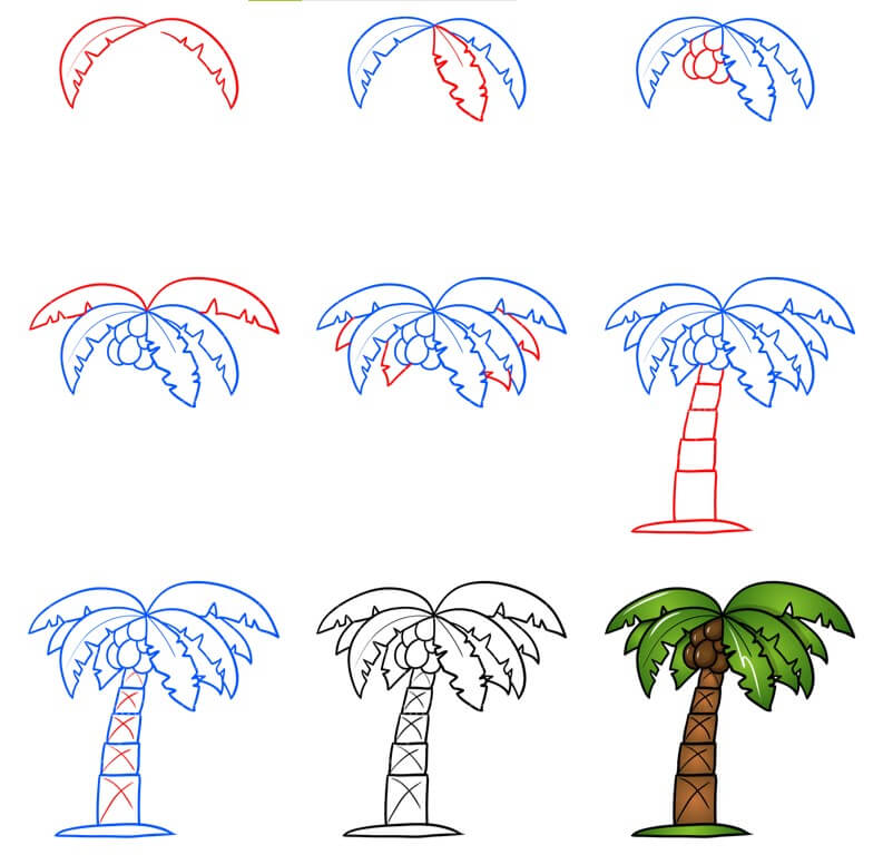 Idea palmu (25) piirustus