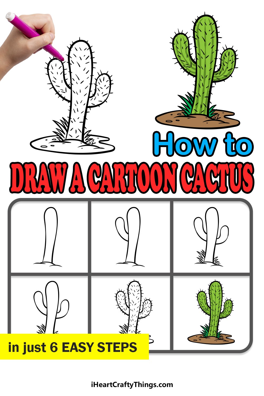 Kaktusidea 8 piirustus