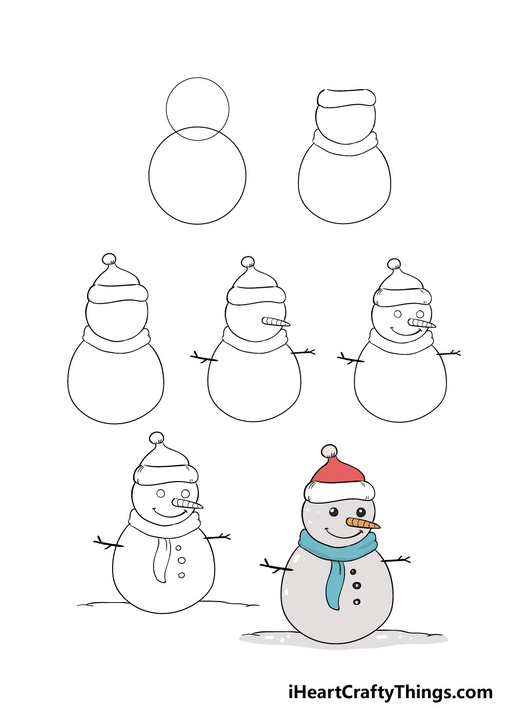 Lumiukko idea 4 piirustus
