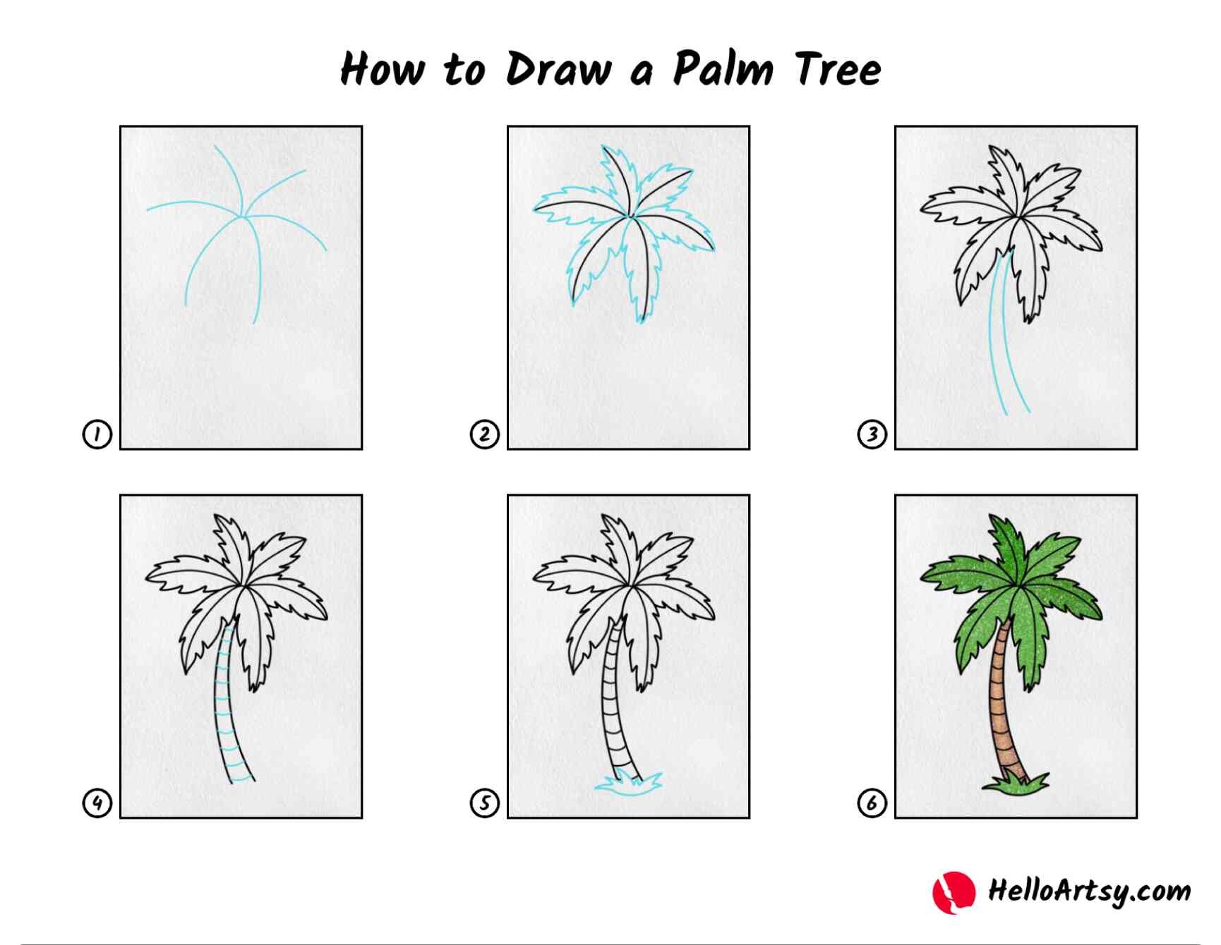 Palmu-idea 3 piirustus