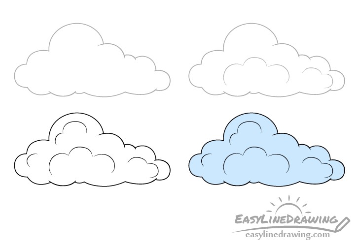 Pilvien idea 3 piirustus