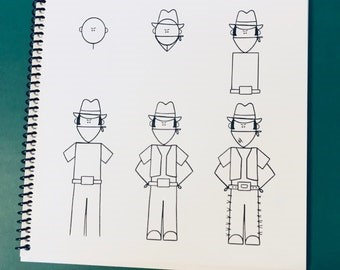 Cowboy-ideoita 5 piirustus