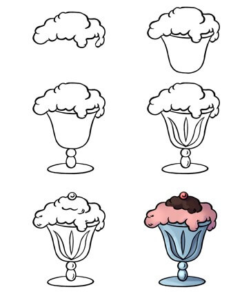 Idea jäätelö (6) piirustus