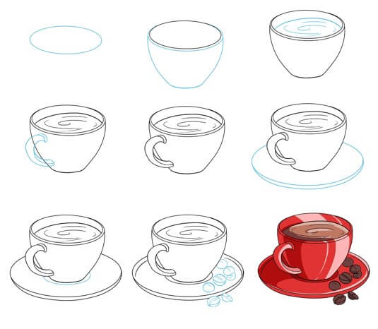 Kahvi idea (11) piirustus