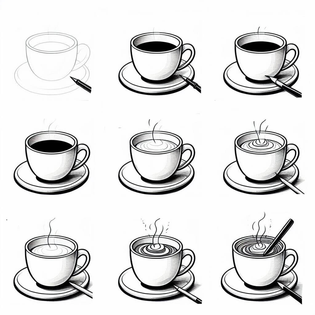 Kahvi idea (15) piirustus