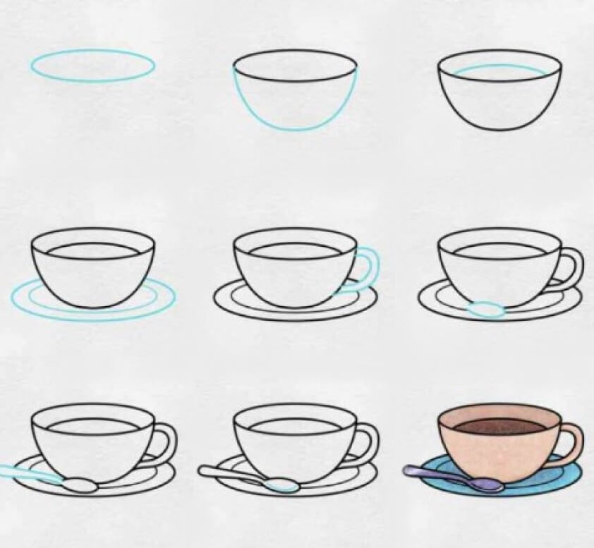 Kahvi idea (2) piirustus