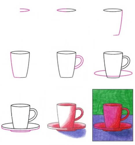 Kahvi idea (5) piirustus
