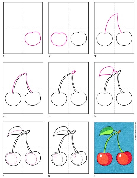 Kirsikka idea 12 piirustus