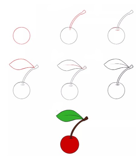Kirsikka idea 4 piirustus