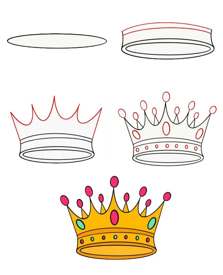 Kruunun idea (10) piirustus