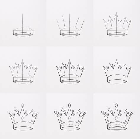 Kruunun idea (16) piirustus