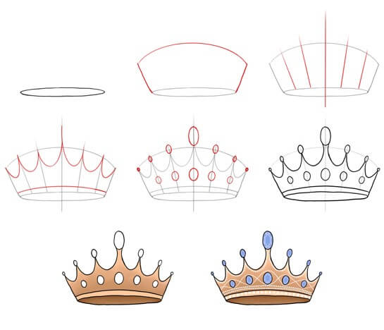 Kruunun idea (27) piirustus