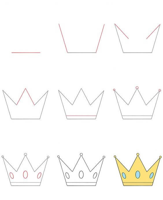 Kruunun idea (3) piirustus
