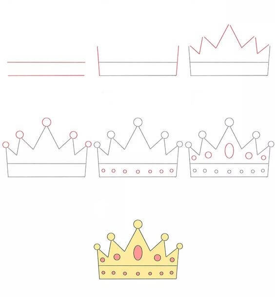 Kruunun idea (8) piirustus