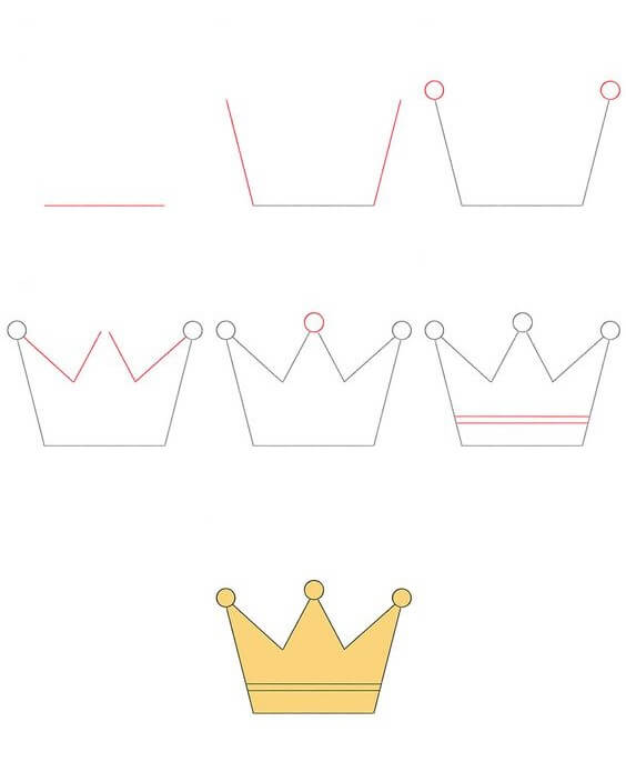 Kruunun idea (9) piirustus