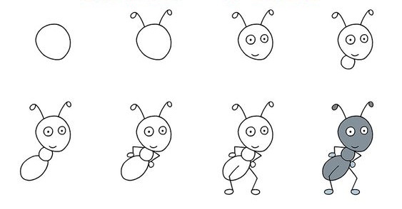 Muurahainen idea (17) piirustus
