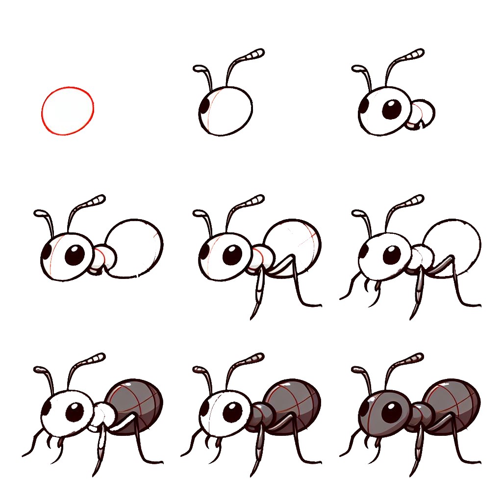 Muurahainen piirustus