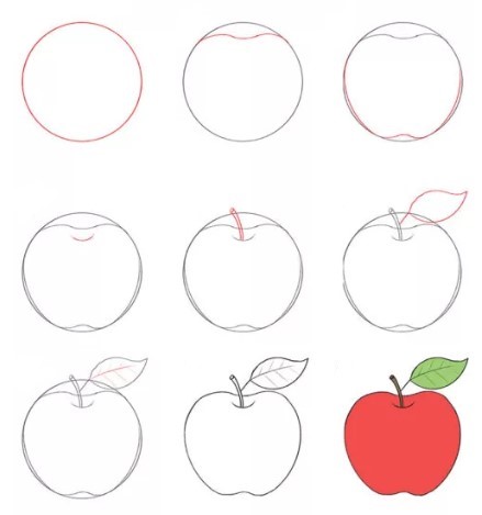 Omena idea (4) piirustus