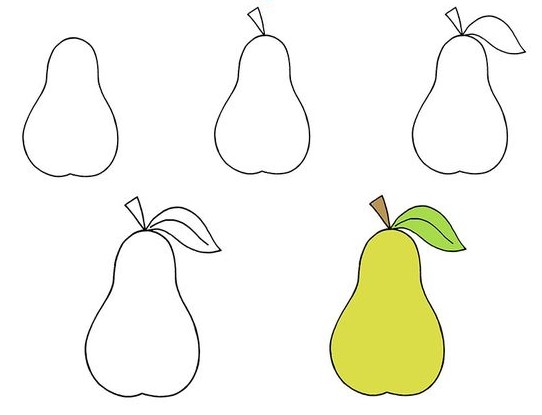 Päärynä idea (5) piirustus