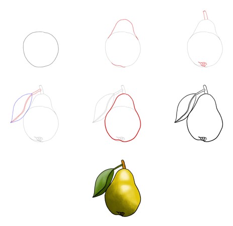 Päärynä idea (8) piirustus