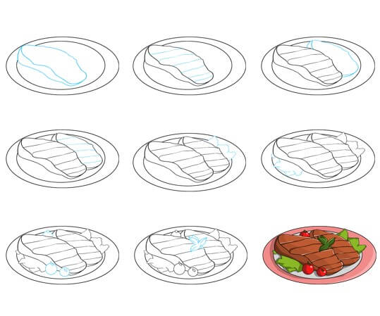 Pihvi idea 6 piirustus