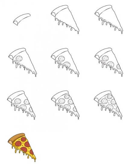 Pizza idea (2) piirustus