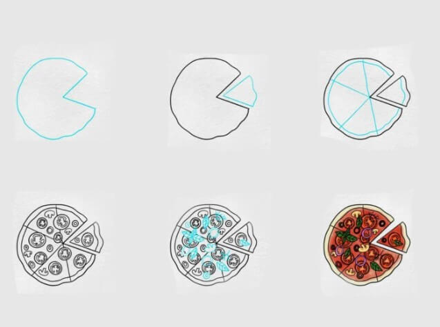 Pizza idea (4) piirustus