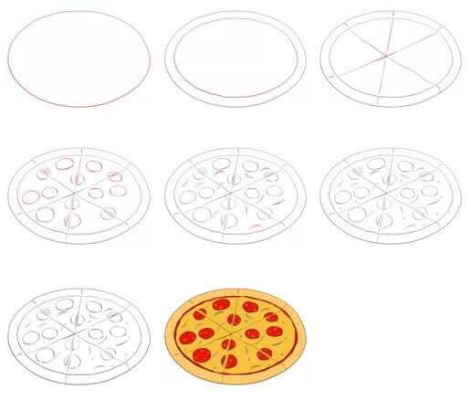 Pizza idea (9) piirustus