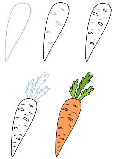 Porkkana idea 1 piirustus