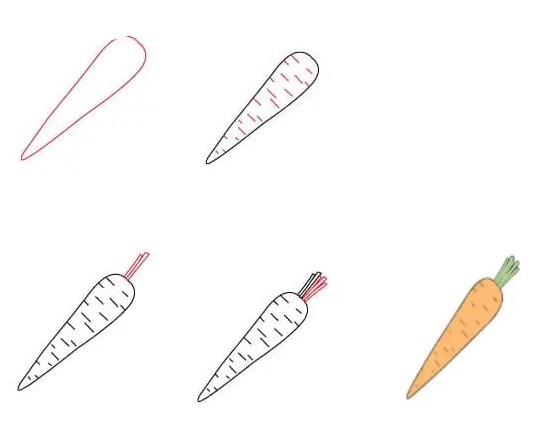 Porkkana idea 11 piirustus