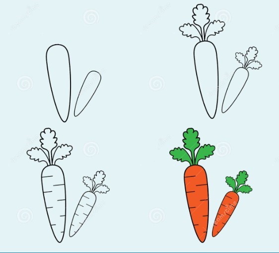 Porkkana idea 14 piirustus